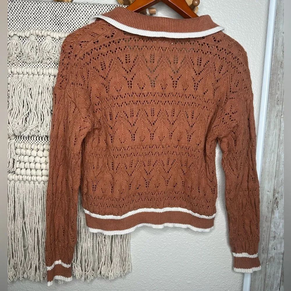 Universal Thread Crochet Knit Top (Small) - Picture 2 of 4